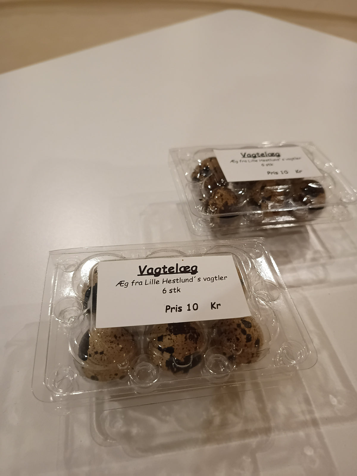 🥚 Vagtelæg til spisning – 6 stk.